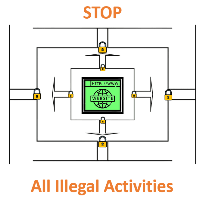 stop all illegal activities