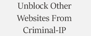 Unblock Website From Criminal IP Cybersecurity Search Engine Plans