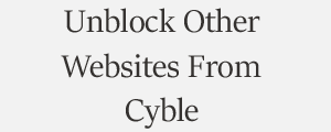 Unblock Website From Cyble Threat Intelligence Platform Company Plans