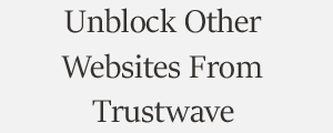 Unblock Website From Trustwave Holdings Cybersecurity Managed Security Services Provider Plans